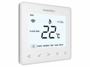 radiator - controlled by thermostat in living space