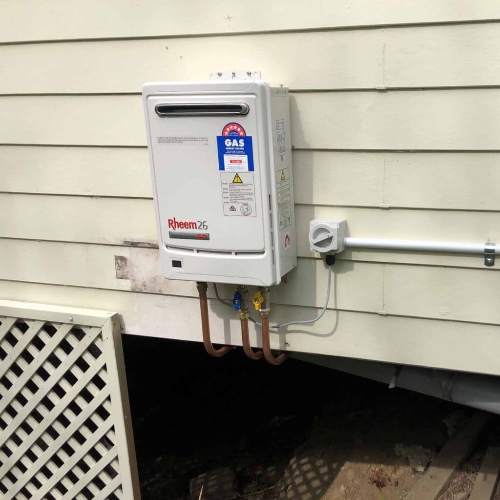 vulcan freeloader - replacement gas hot water system
