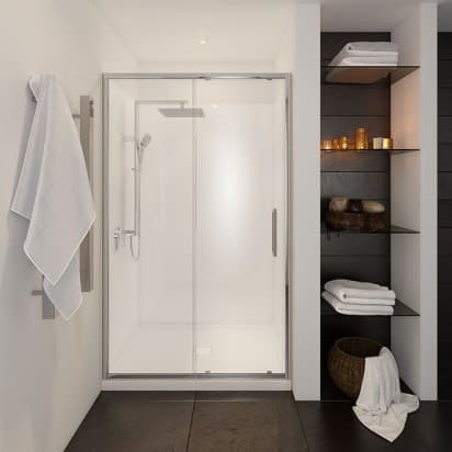 new shower installation